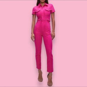 ISO! Good american fit for success jumpsuit Malibu pink